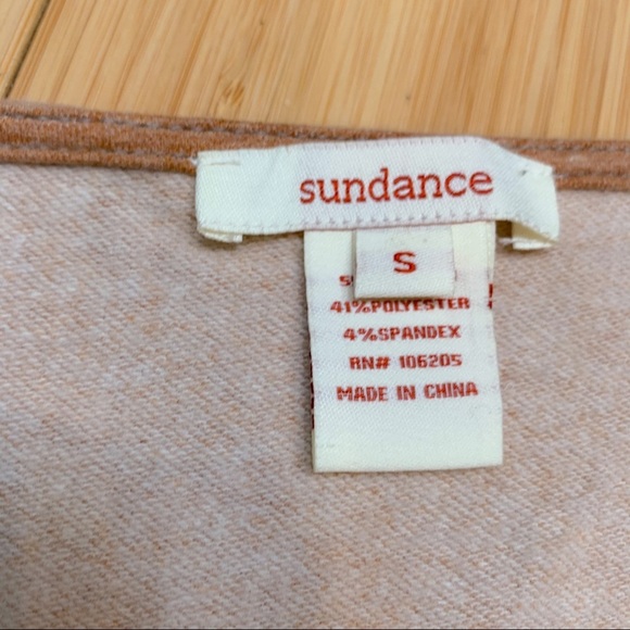 SUNDANCE heathered cross front tunic, S. - Picture 3 of 8